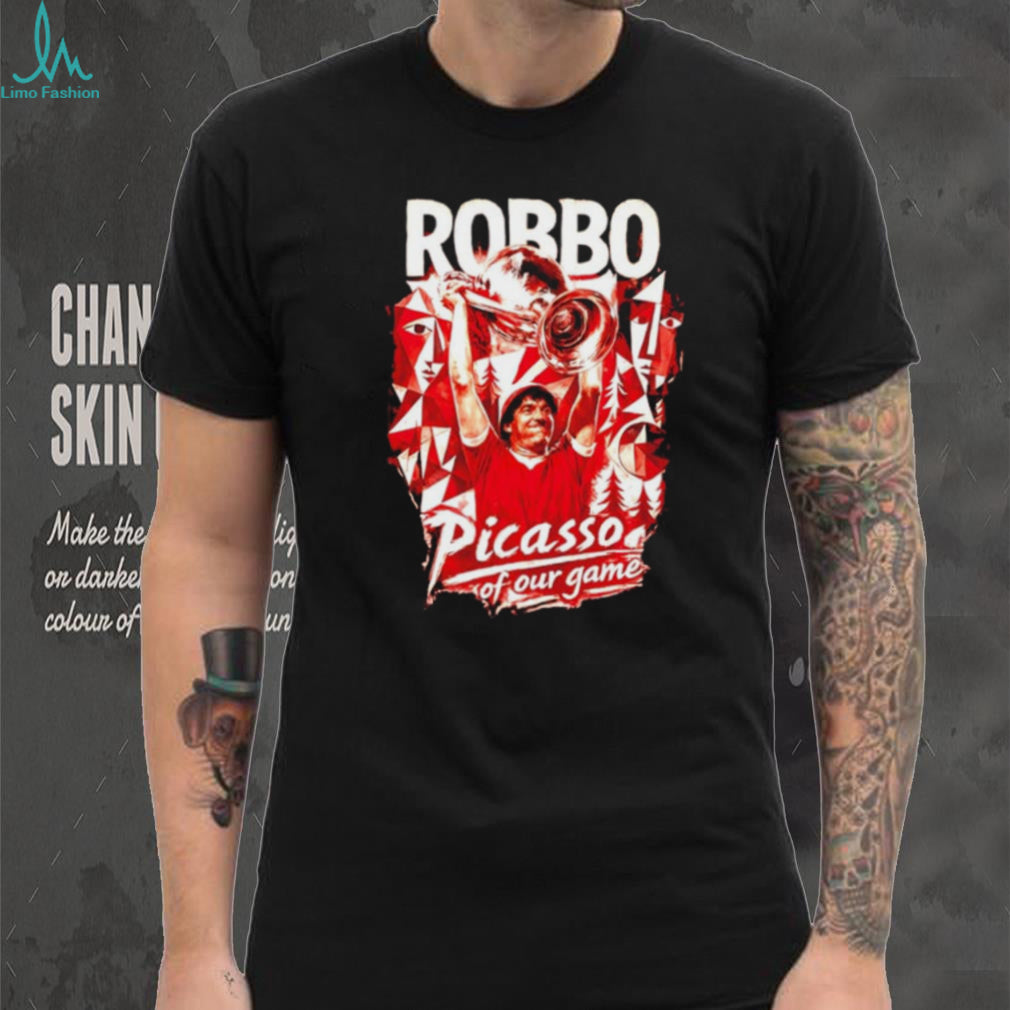 Robbo The Picasso of Our Game Nottm Forest shirt