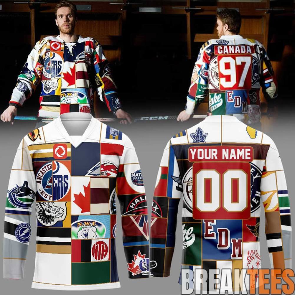 Rogers and McDavid The Great Canadian Hockey Jersey