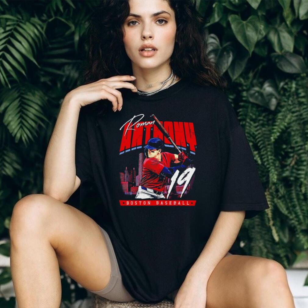 Roman Anthony Boston Baseball Player Retro Graphic Sports Fan T Shirt