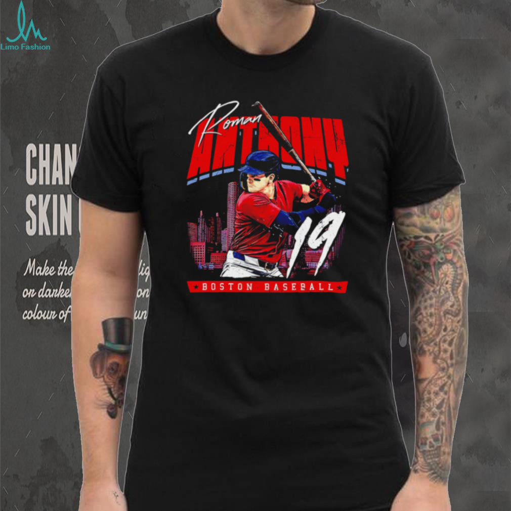 Roman Anthony Boston Baseball Player Retro Graphic Sports Fan T Shirt