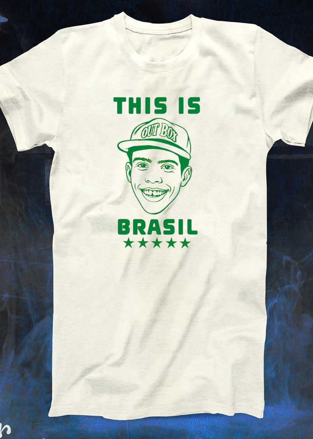 Ronaldo Nazario This Is Brasil Out Box Five Star T-Shirt