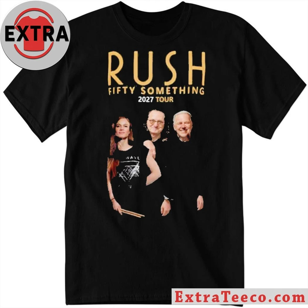 Rush Fifty Something 2027 Tour T-Shirt