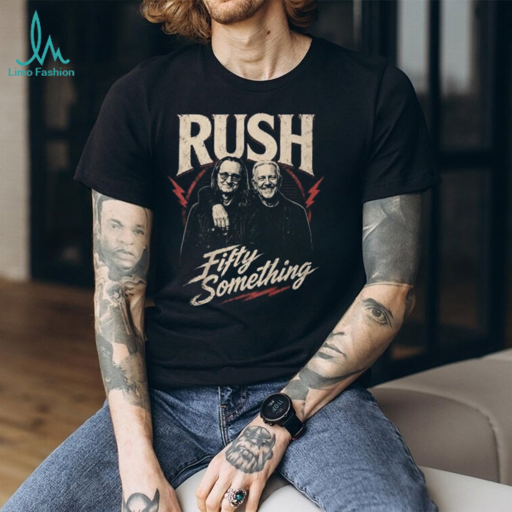 Rush Fifty Something Band Anniversary Legacy Celebration Rock Music Fans Vintage Unisex Shirt