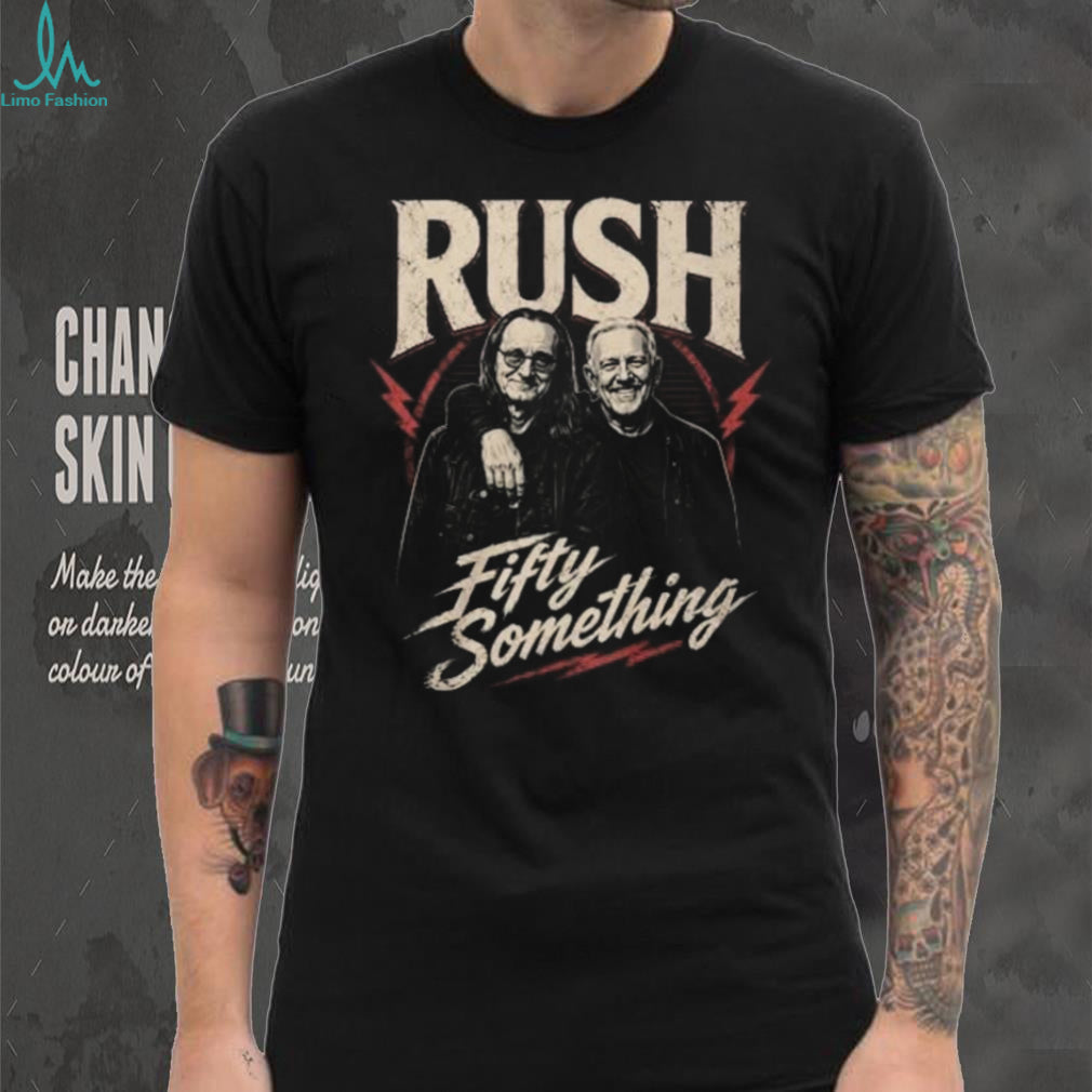 Rush Fifty Something Band Anniversary Legacy Celebration Rock Music Fans Vintage Unisex Shirt