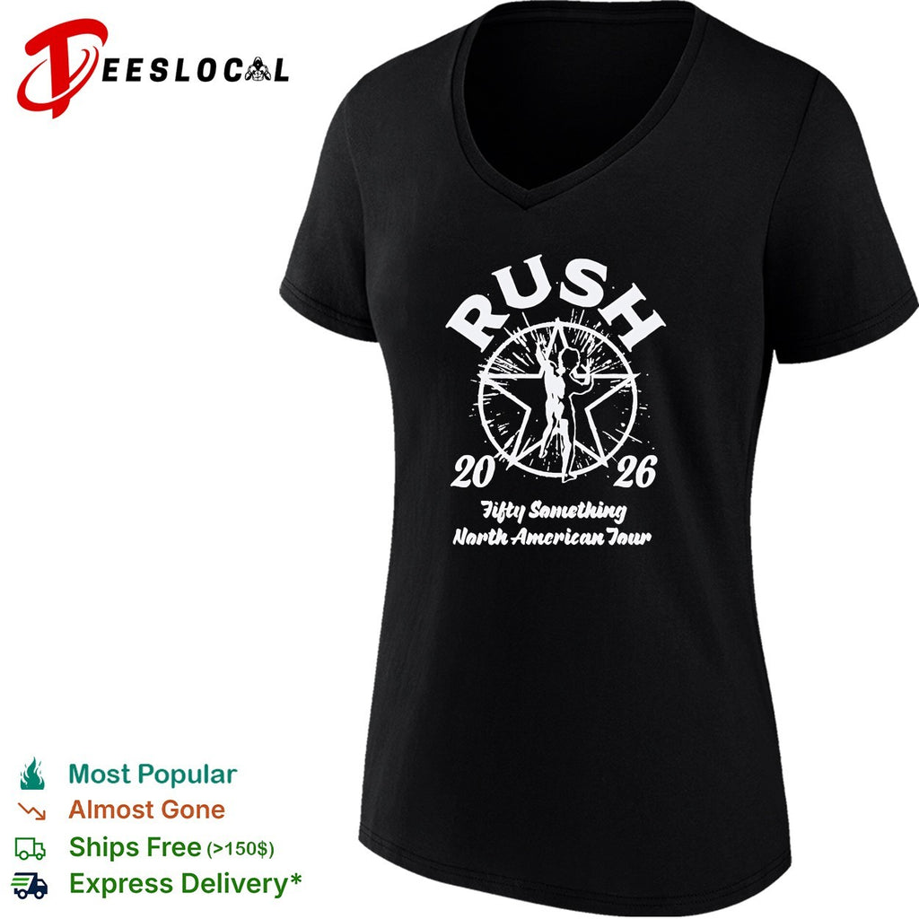 Rush Fifty Something North American Tour 2026 shirt