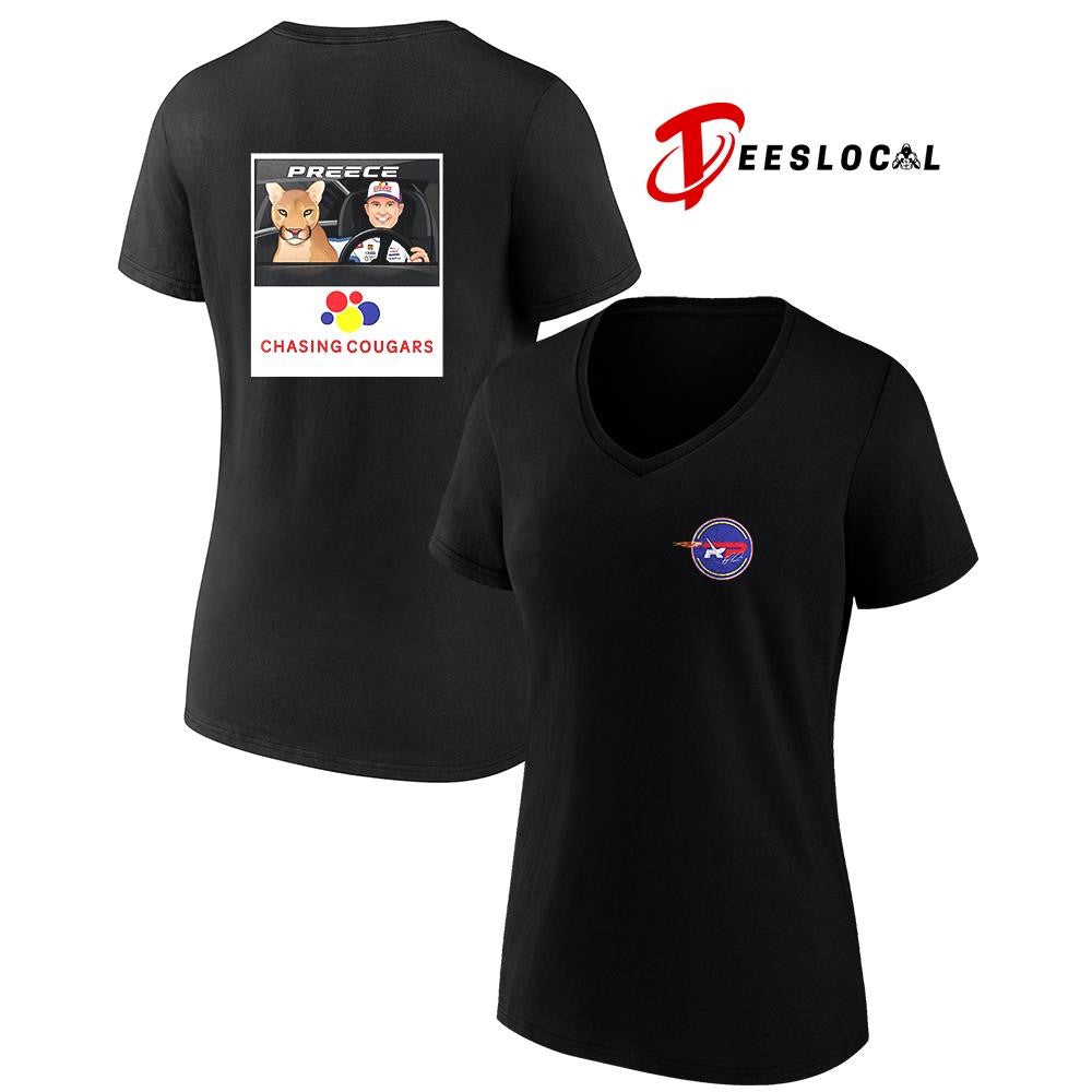 Ryan Preece chasing cougars signature shirt