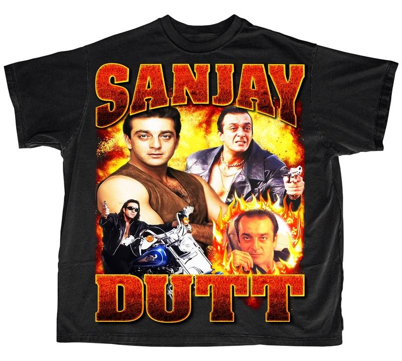 SANJAY DUTT GRAPHIC TEE Hoodie, Sweatshirt | PodTeesHub.com