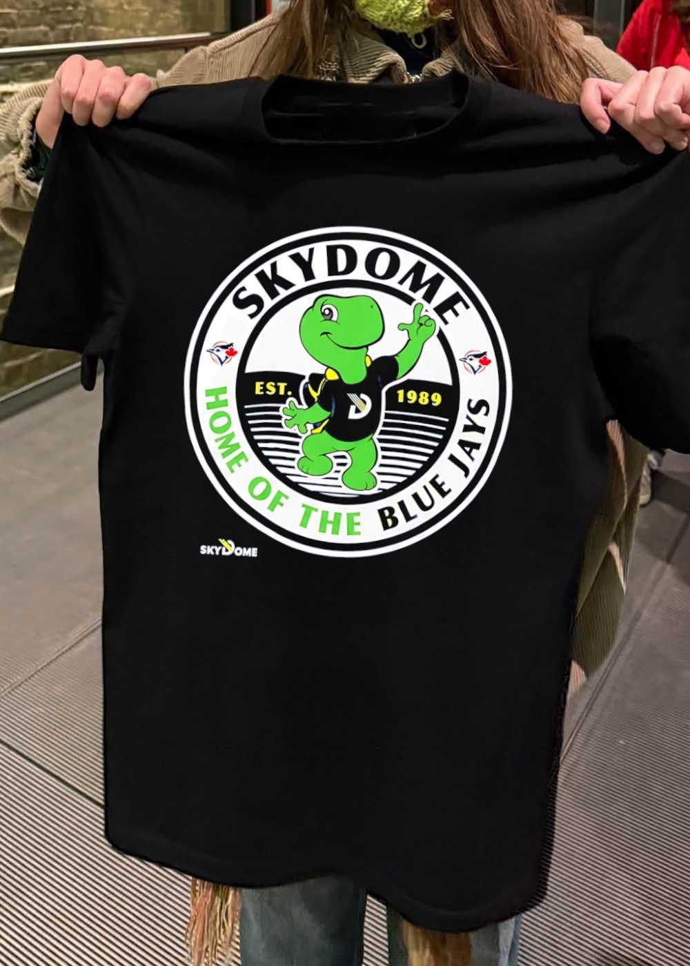 SKYDOME – Toronto Blue Jays Turtle Mascot Est 1989 Home of the Blue Jays T-Shirt