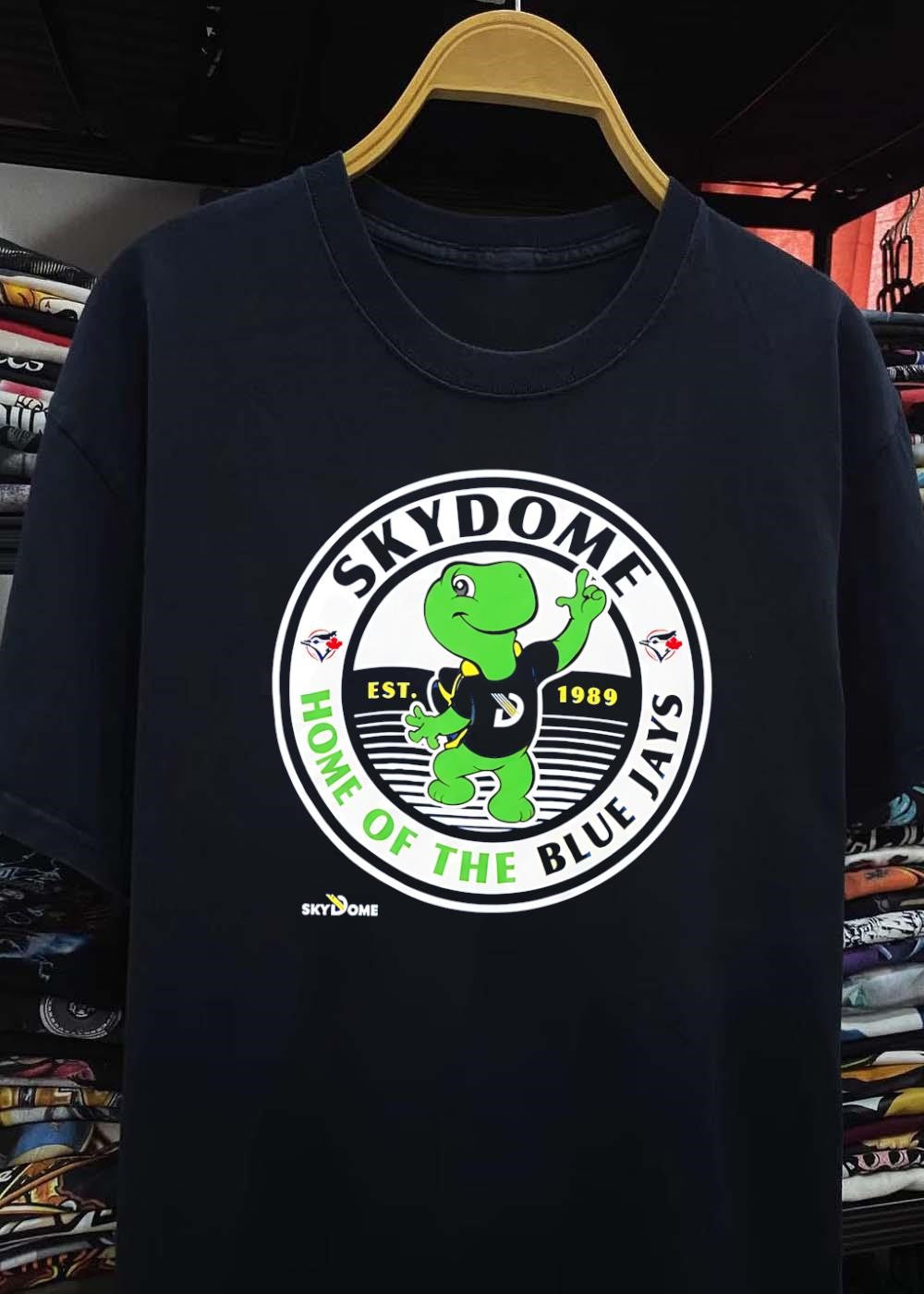 SKYDOME – Toronto Blue Jays Turtle Mascot Est 1989 Home of the Blue Jays T-Shirt