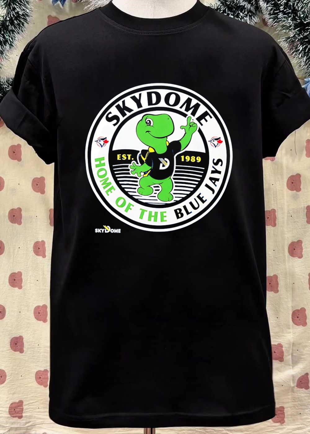 SKYDOME – Toronto Blue Jays Turtle Mascot Est 1989 Home of the Blue Jays T-Shirt