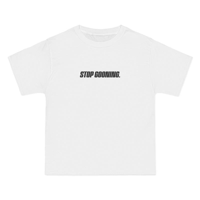 STOP GOONING TEE Hoodie, Sweatshirt | PodTeesHub.com