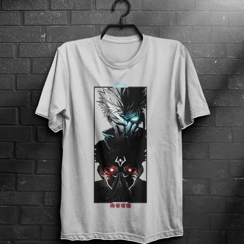 SUKUNA Gojo Shirt, Jujutsu Kaisen Tshirt, Best Anime Shirts, Anime Lovers T-shirt, Gojo Badass Tshirt, Anime Apparel -...