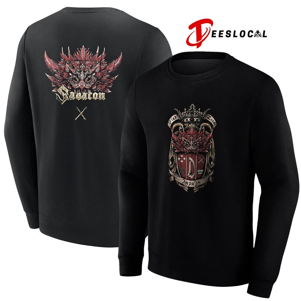 Sabaton Impaler Vlad Tepes Red Dragon vintage shirt