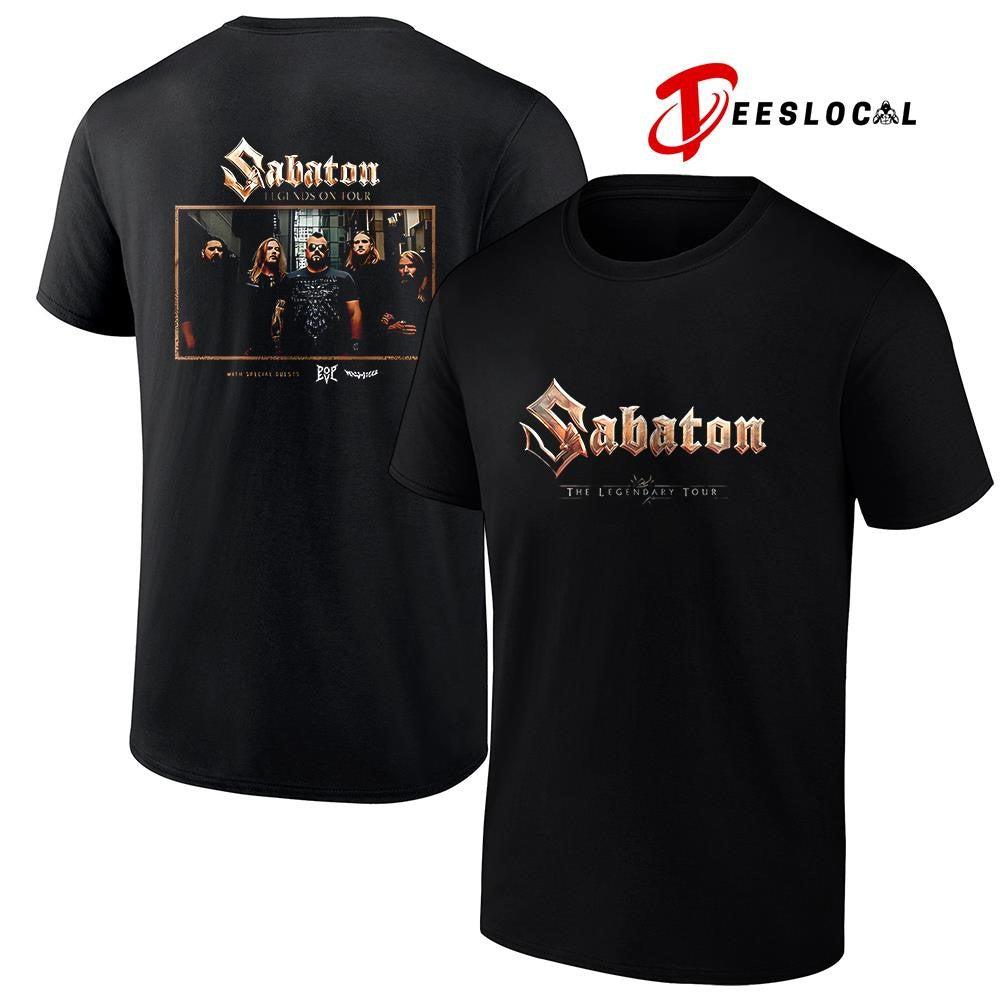 Sabaton North American The Legendary tour shirt