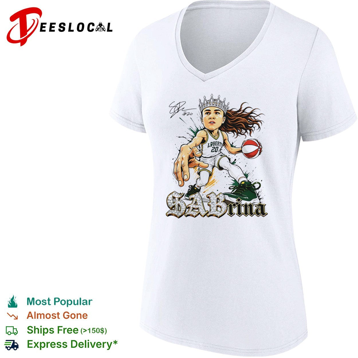 Sabrina Ionescu New York Liberty WNBA shirt