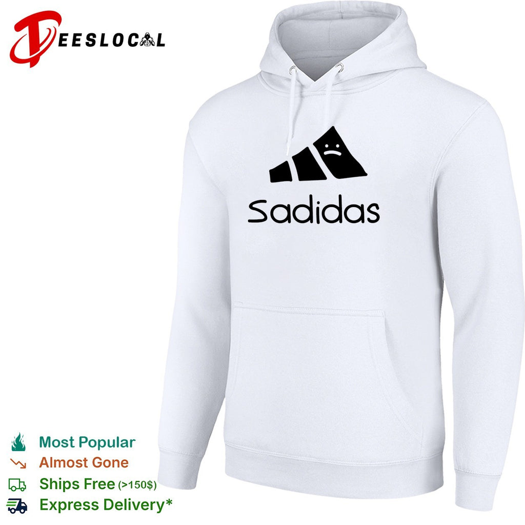Sadidas parody logo shirt