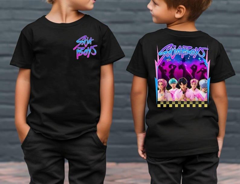 Saja Boys Shirt, Kpop Saja Boys Shirt, Saja Boys Youth Shirt, Demon Hunters Shirt, Huntrix Saja Boys Shirt, Kpop Shirt,...