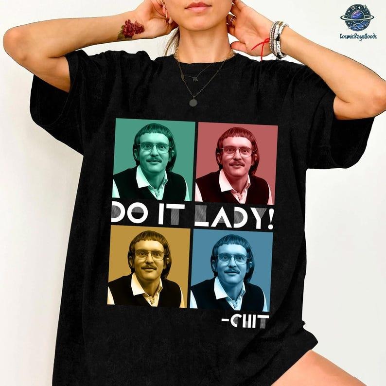 [Sale up to 30%] Comfort Colors Do It Lady Chit Shirt, Retro Comedy T-shirt, Funny Meme Graphic,Vintage Style Parody Fan...