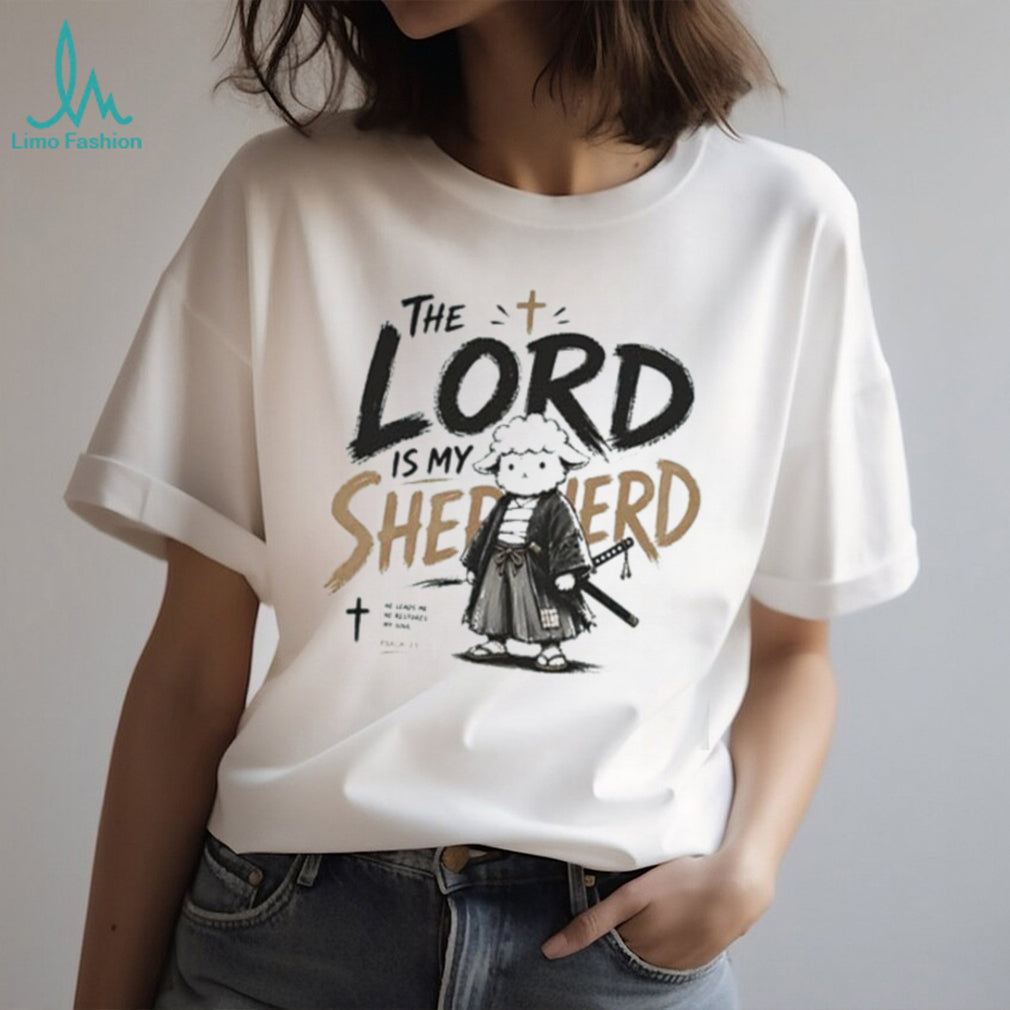 Samurai Sheep the Lord is my Shepherd shirt