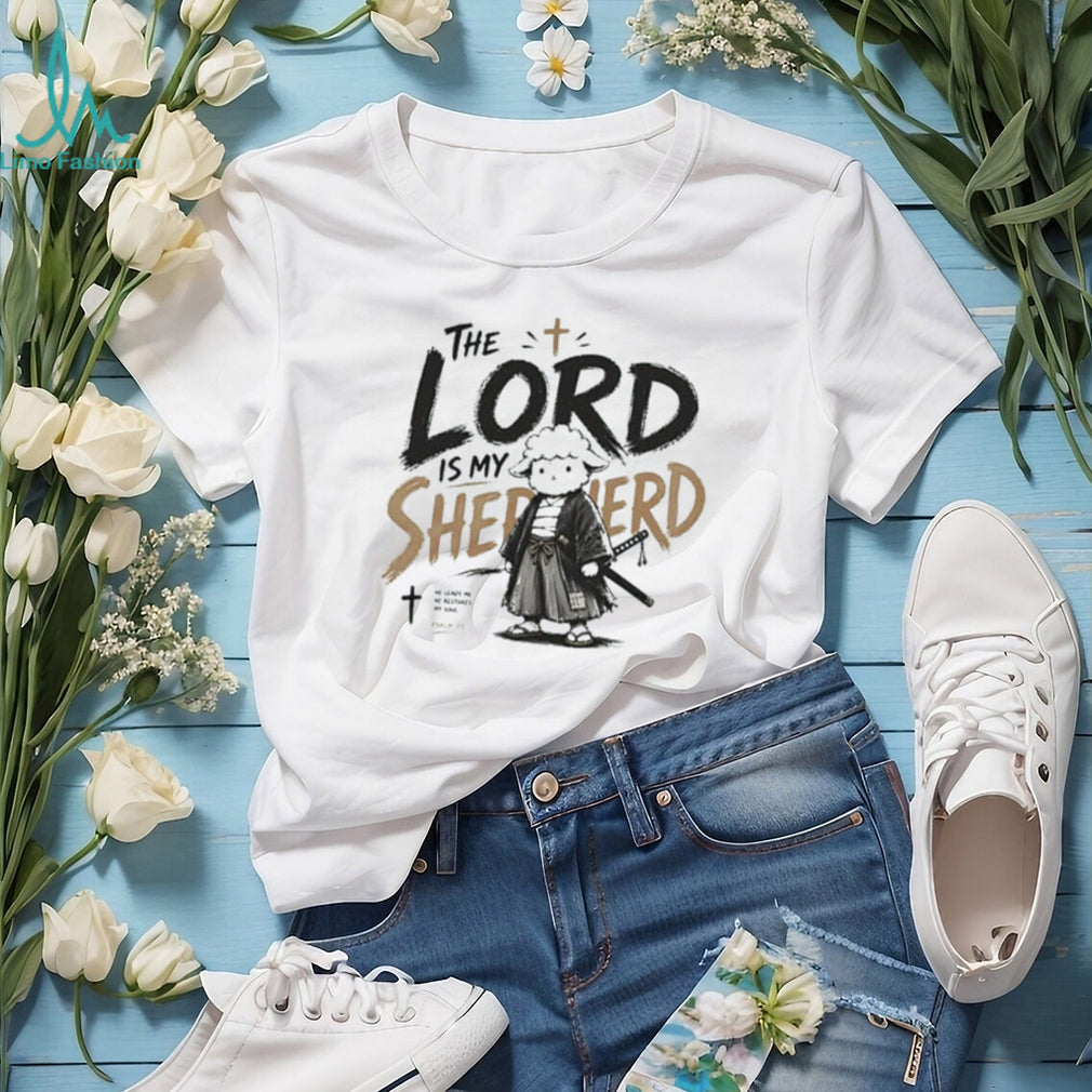 Samurai Sheep the Lord is my Shepherd shirt