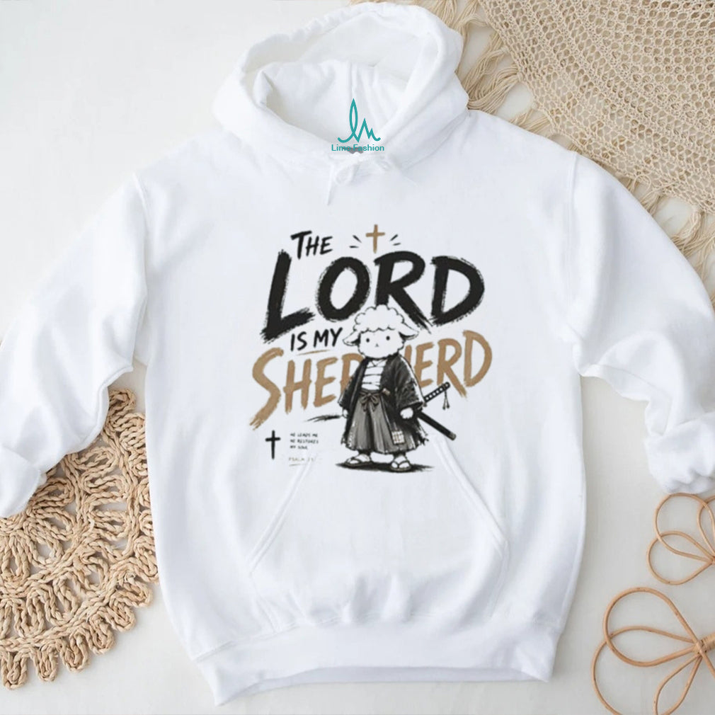 Samurai Sheep the Lord is my Shepherd shirt
