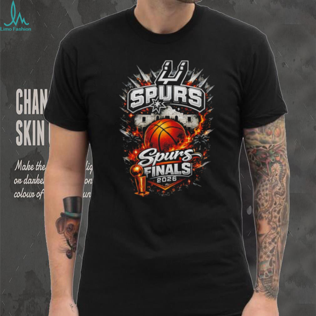 San Antonio Basketball Spurs Finals 2026 The Alamo Championship Trophy shirt
