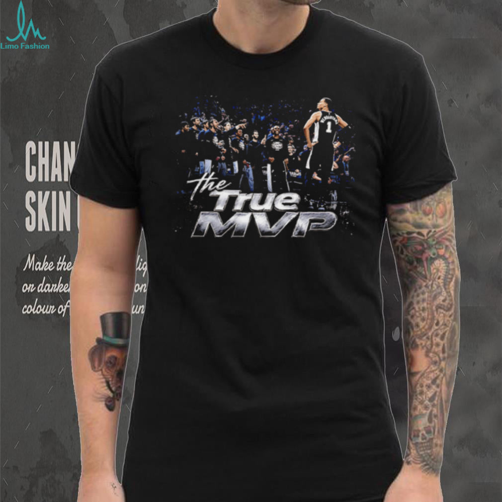 San Antonio Basketball True MVP Number 1 Fan Jersey T Shirt
