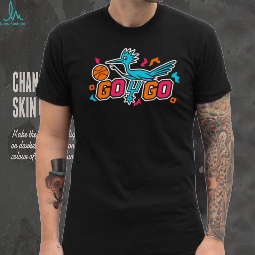San Antonio Roadrunner Go Spurs Go Neon Fiesta Style T Shirt