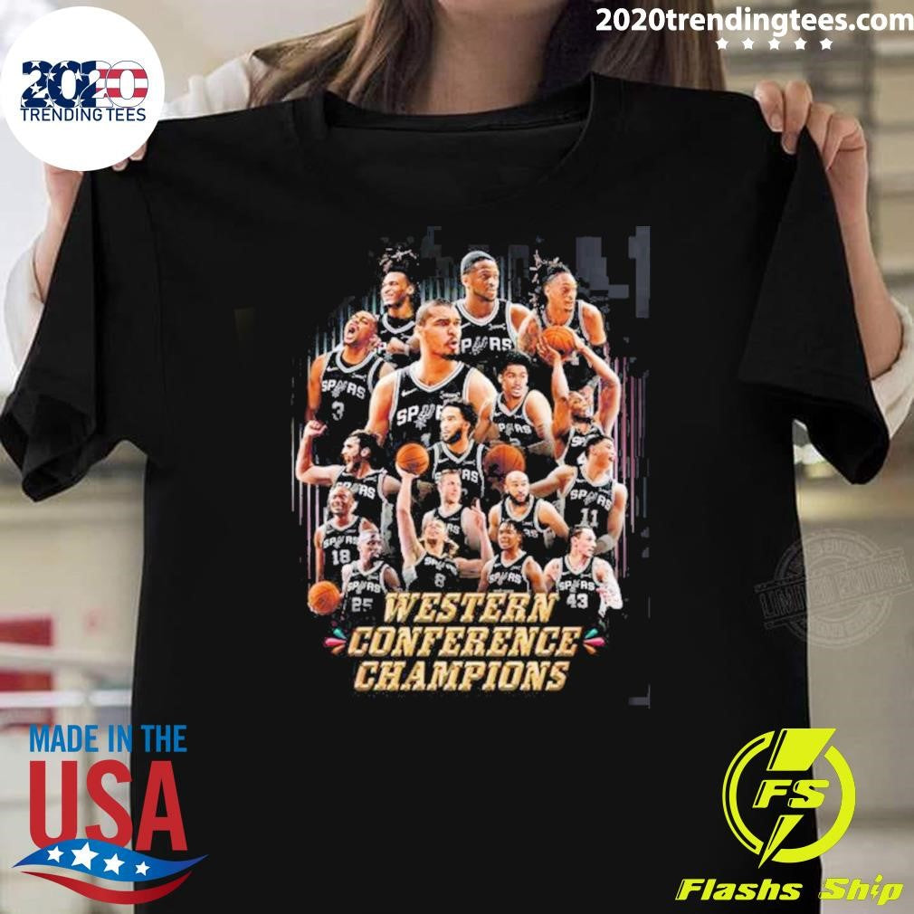 San Antonio Spurs 2026 NBA Final Bound Western Conference Champions Shirt