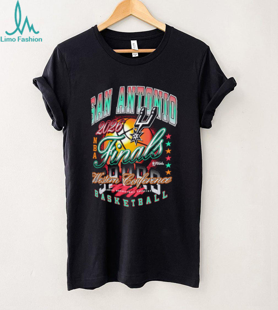 San Antonio Spurs 2026 NBA Finals Fiesta Explosion Foundation shirt