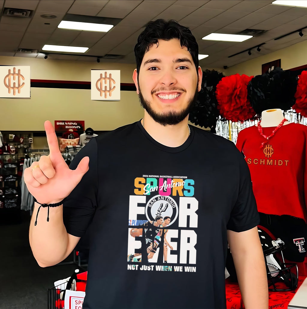 San Antonio Spurs 2026 National Basketball Association forever not just when we win shirt