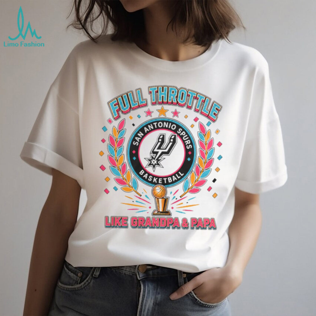 San Antonio Spurs Basketball Fan Trophy Family Shirt