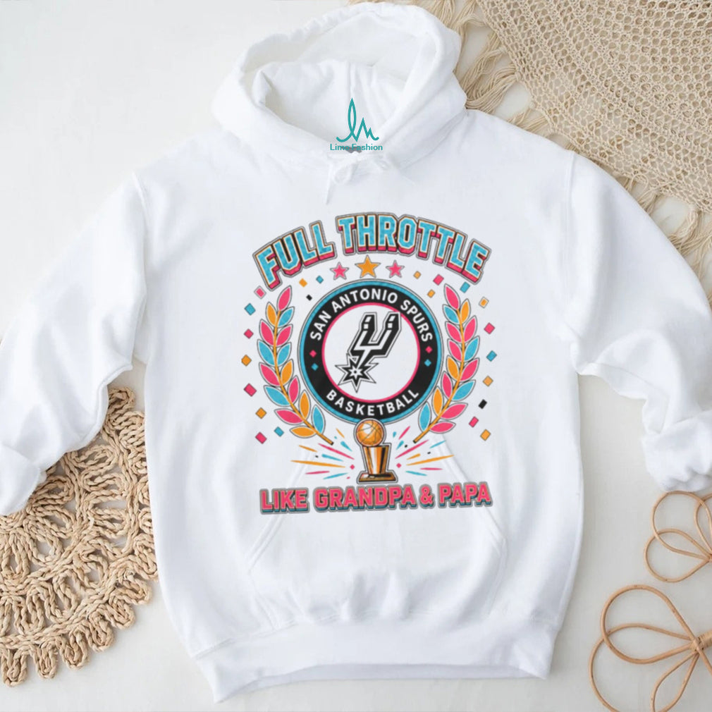 San Antonio Spurs Basketball Fan Trophy Family Shirt