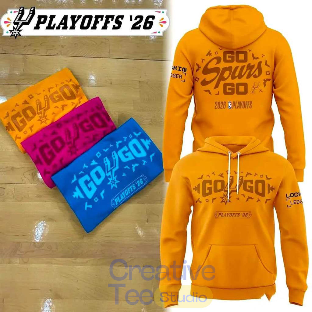 San Antonio Spurs Playoff 2026 Hoodie