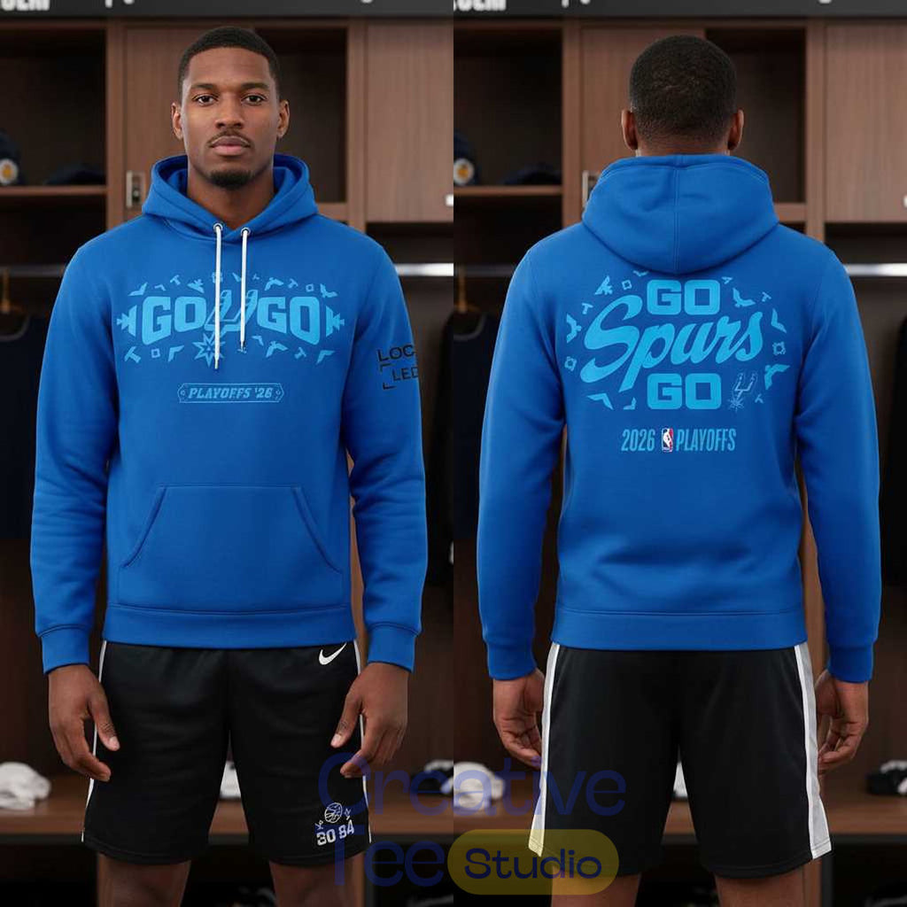 San Antonio Spurs Playoff 2026 Hoodie