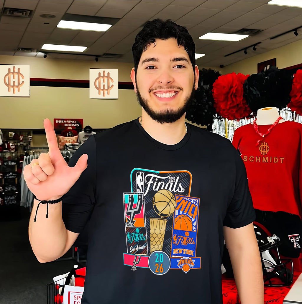 San Antonio Spurs Youth Stadium Essentials 2026 NBA Finals Ticket Matchup shirt