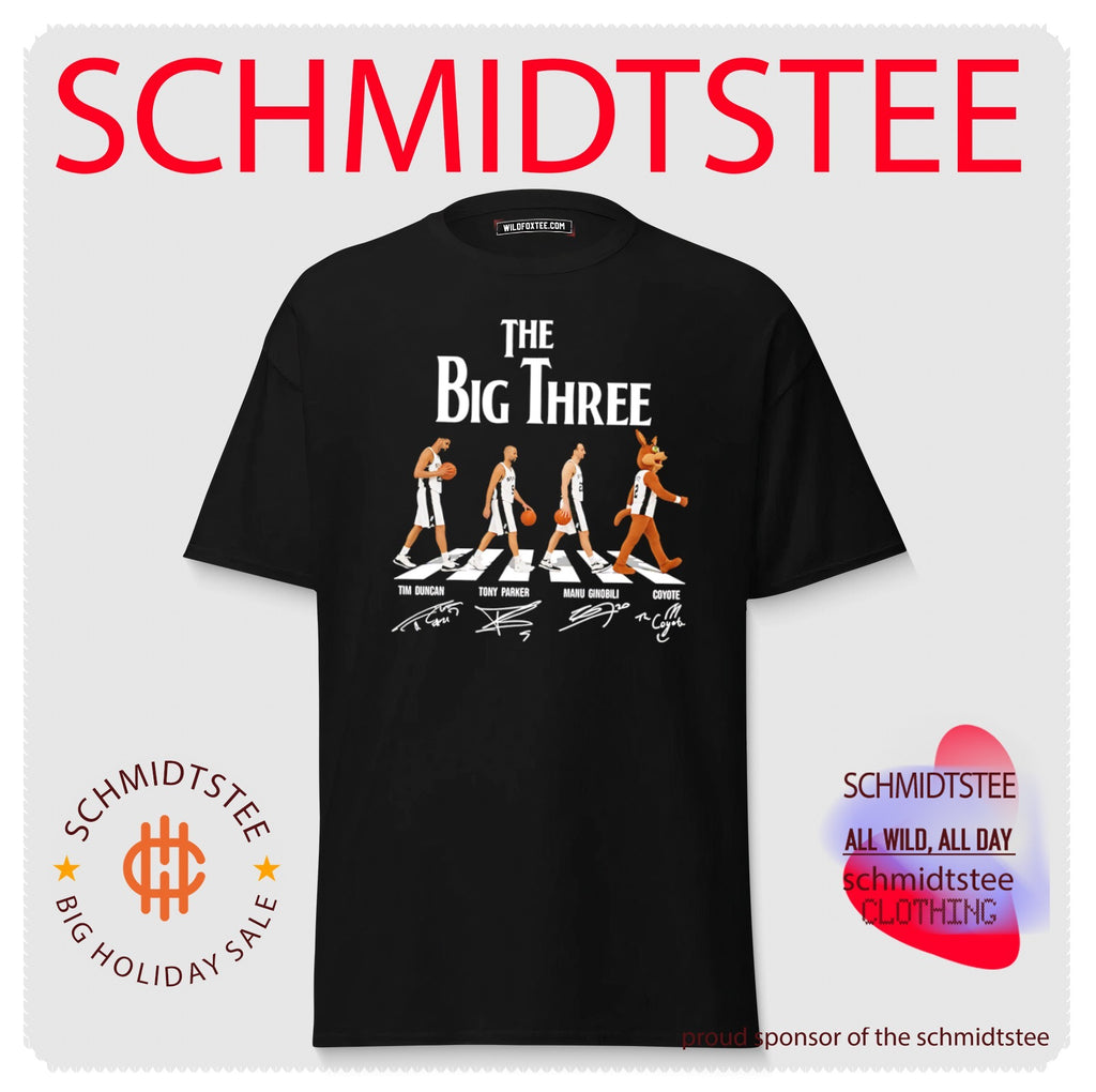 San Antonio Spurs the Big Three Abbey Road signature shirt