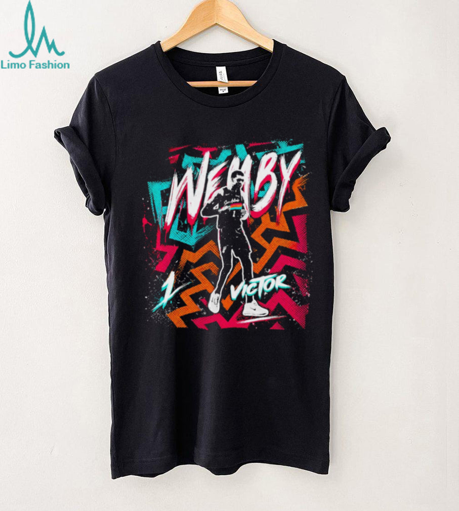 San Antonio Victor Wembanyama Graphic Basketball Fan T Shirt