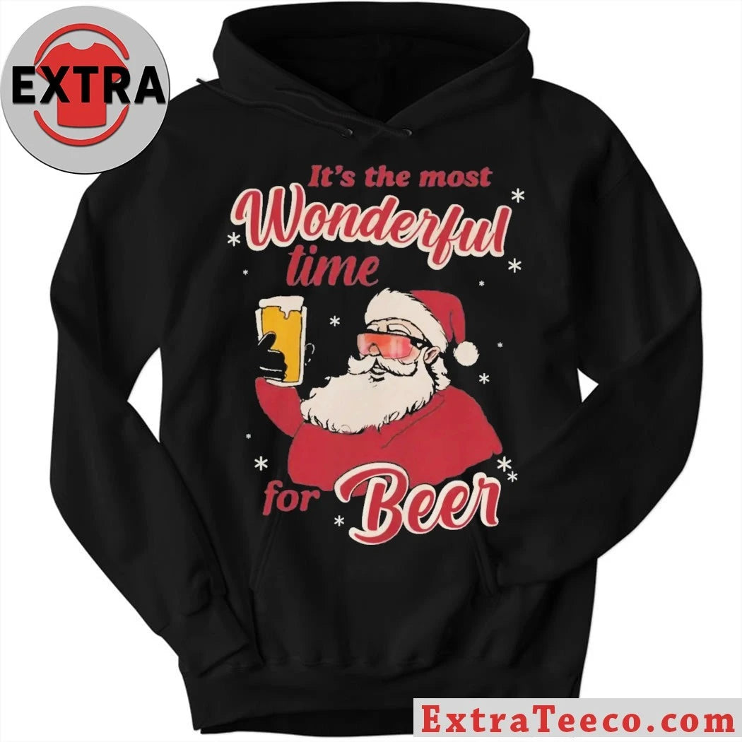 Santa Claus It’s The Most Wonderful Time For Beer Shirt