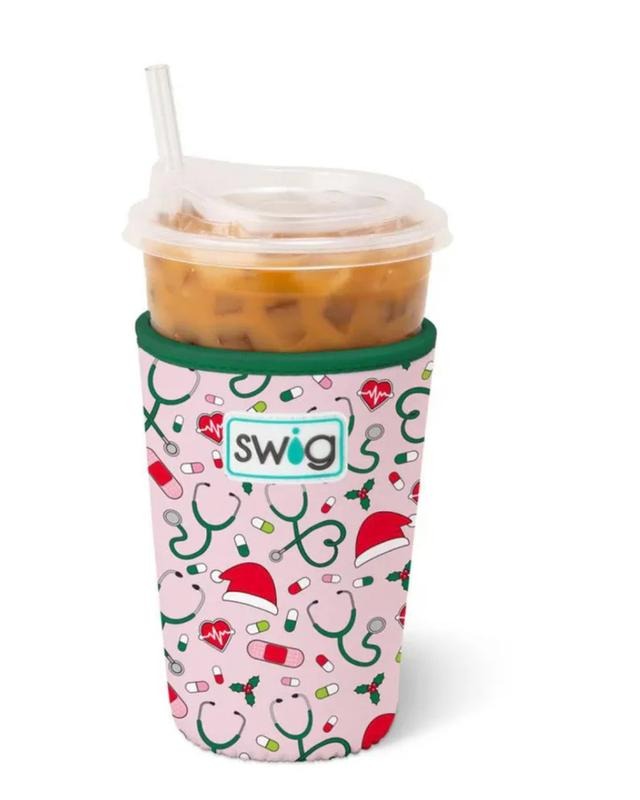 Santa's Scrubs Iced Cup Coolie T-Shirts, Hoodie, Sweatshirt | PodTeesHub.com