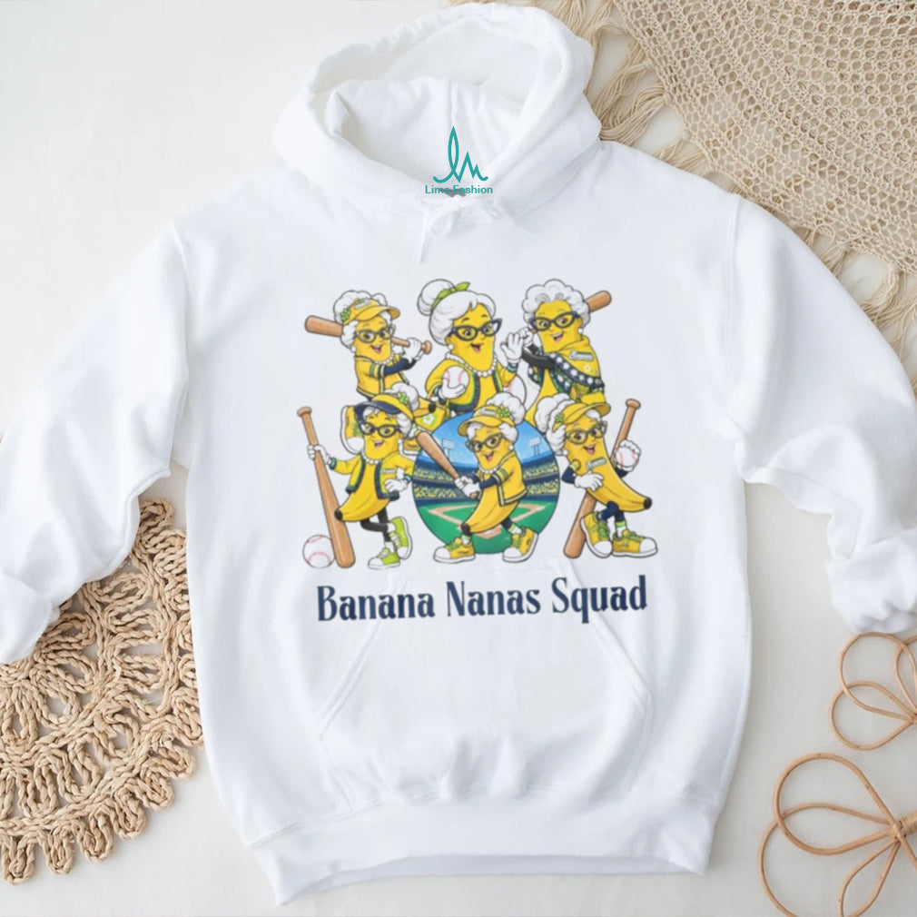 Savannah Bananas Nanas Squad Senior Baseball Mascot T Shirt