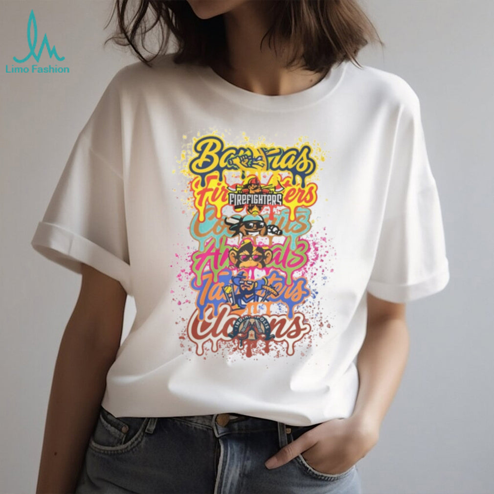 Savannah Bananas Opponents Graffiti Drip Baseball T Shirt