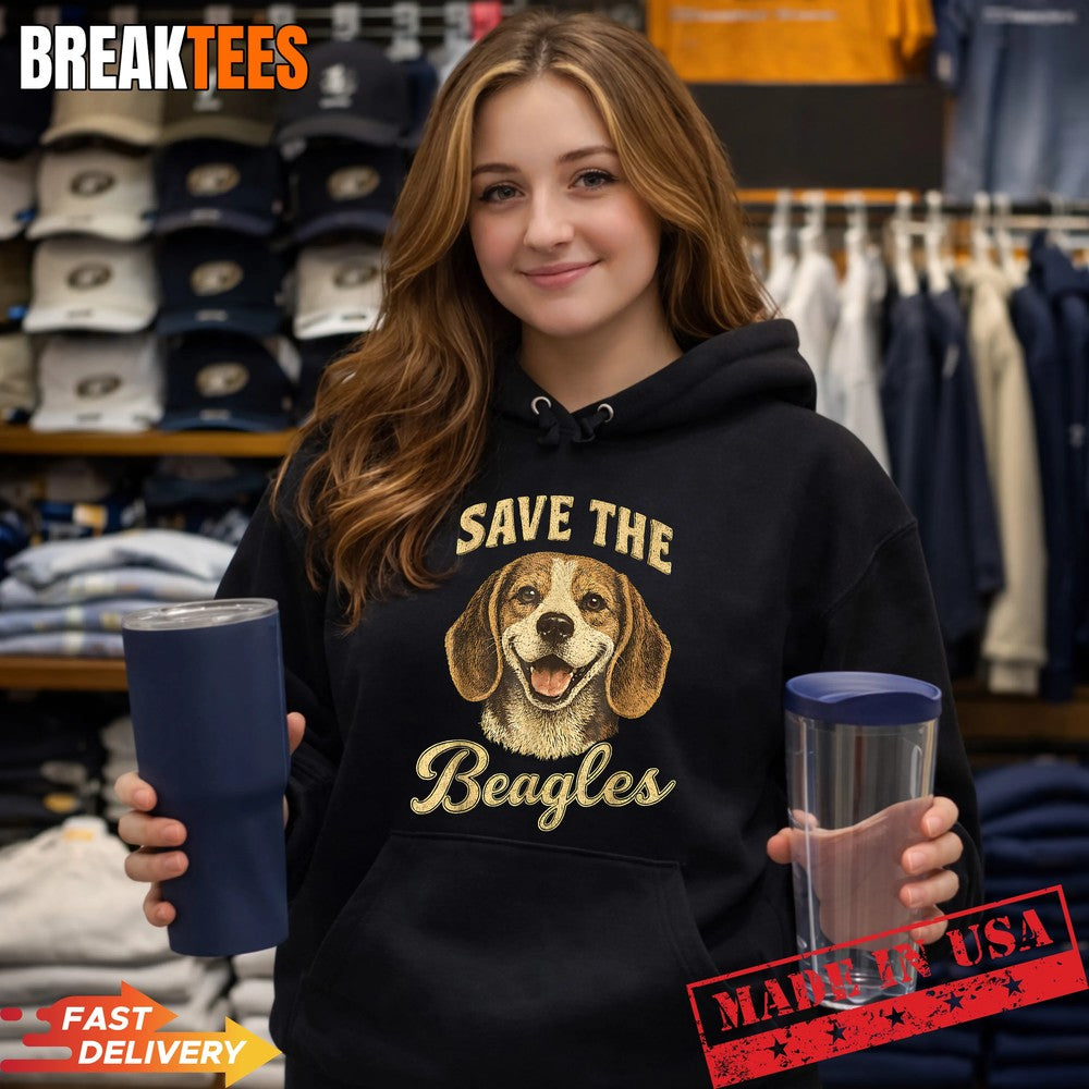 Save The Beagles End Animal Abuse Shirt