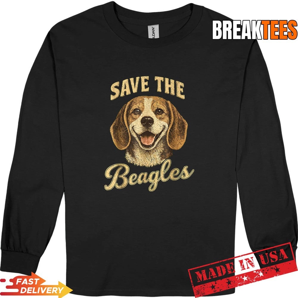 Save The Beagles End Animal Abuse Shirt