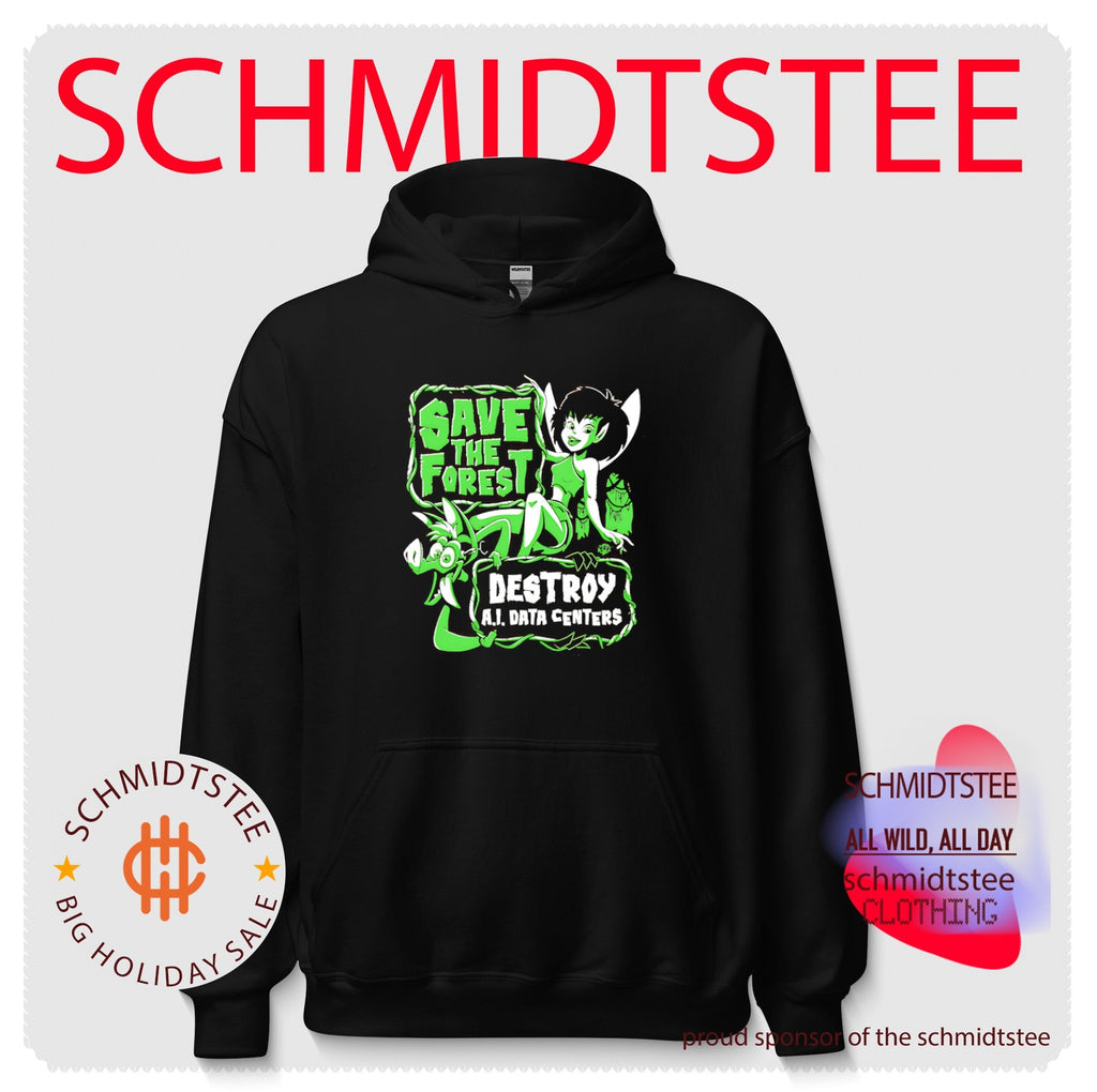 Save the forest Destroy AI Data centers shirt