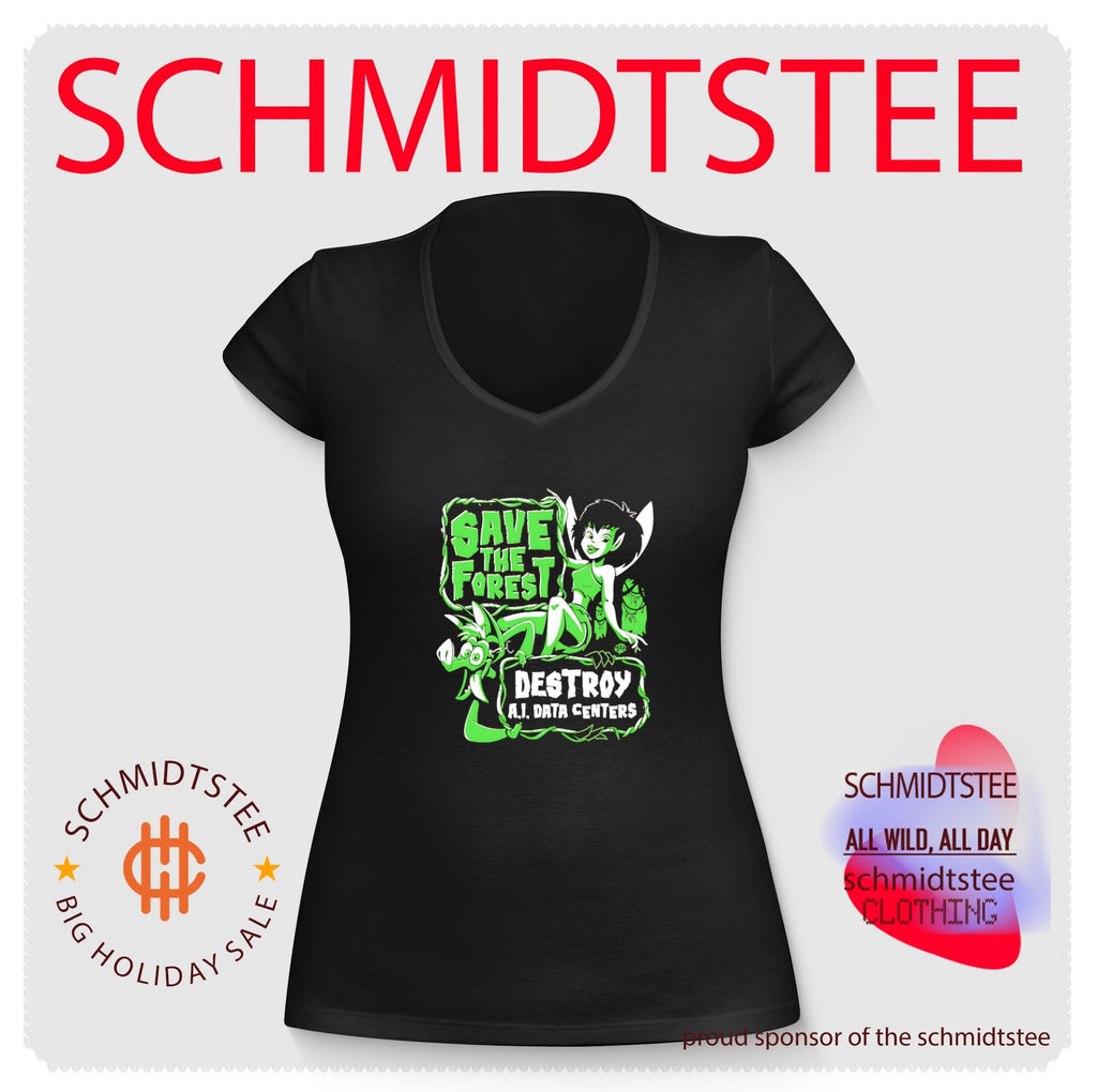 Save the forest Destroy AI Data centers shirt