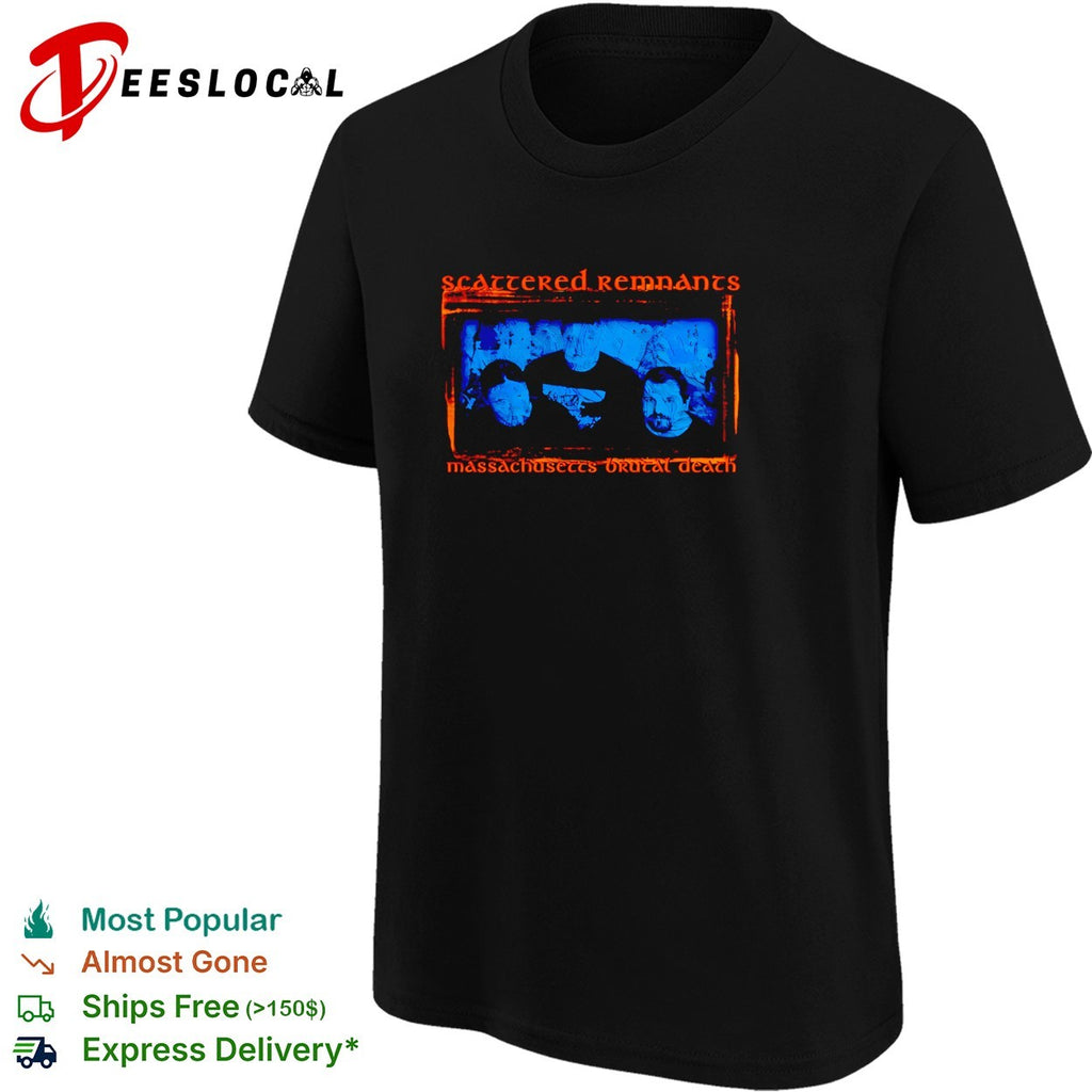Scattered Remnants Massachusetts brutal death metal band photo shirt