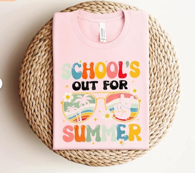 Schools Out For Summer Shirt, Happy Last Day Of School Shirt, Summer Holiday Shirt, End Of the School Year , Classmates...