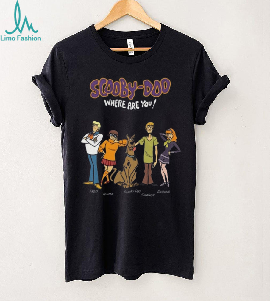 Scooby Doo Where Are You Mystery Machine Crew T Shirt