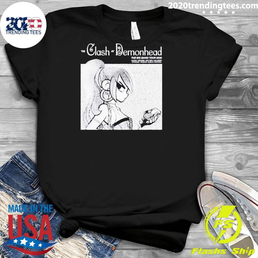 Scott Pilgrim Vol 3 Scott Pilgrim And The Infinite Sadness 20th Anniversary Merch The Clash At Demonhead The Big Bang Tour 2006 Shirt